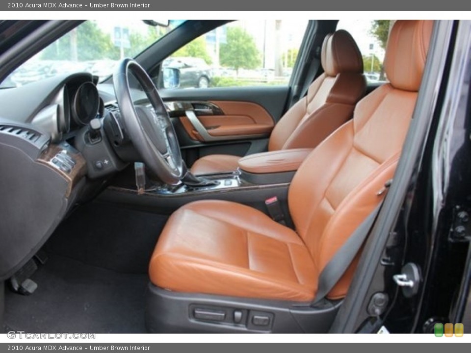 Umber Brown Interior Photo for the 2010 Acura MDX Advance #107185226