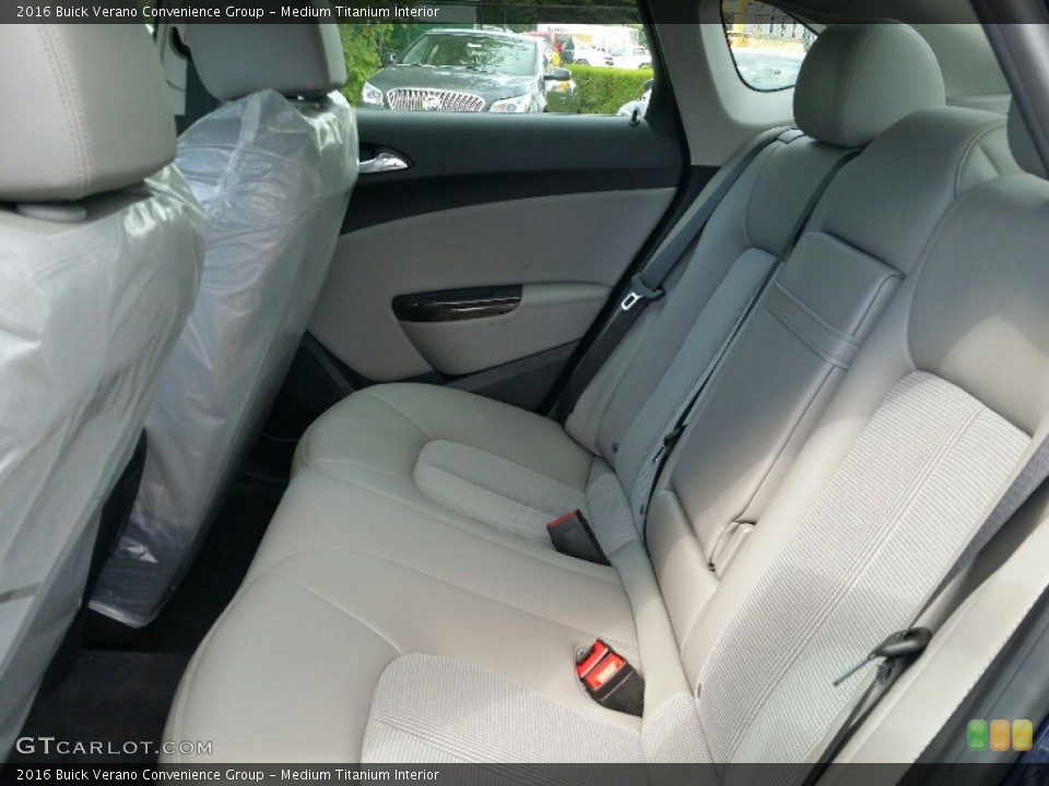 Medium Titanium Interior Rear Seat for the 2016 Buick Verano Convenience Group #107186882