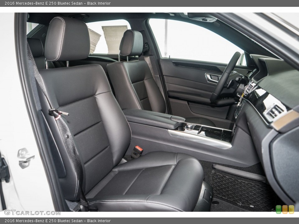 Black Interior Photo for the 2016 Mercedes-Benz E 250 Bluetec Sedan #107189441
