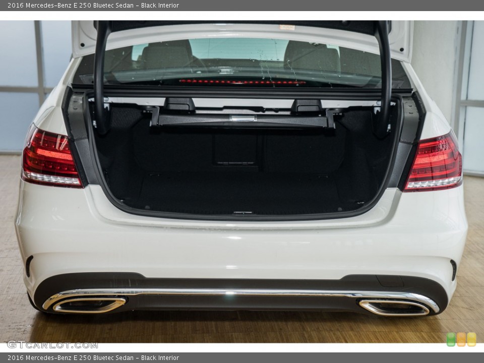 Black Interior Trunk for the 2016 Mercedes-Benz E 250 Bluetec Sedan #107189516
