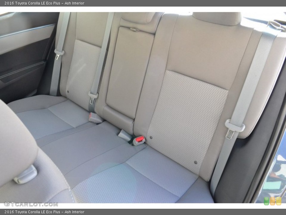 Ash Interior Rear Seat For The 2016 Toyota Corolla Le Eco