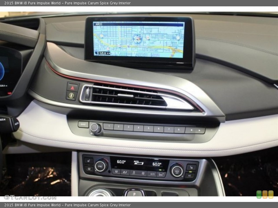 Pure Impulse Carum Spice Grey Interior Navigation for the 2015 BMW i8 Pure Impulse World #107198699