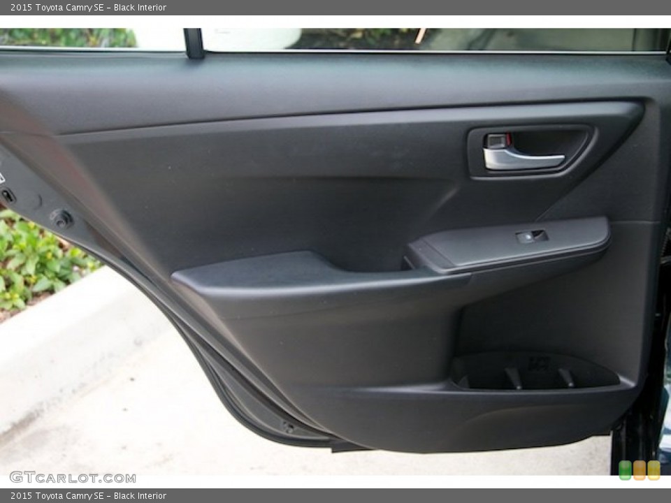 Black Interior Door Panel for the 2015 Toyota Camry SE #107199284