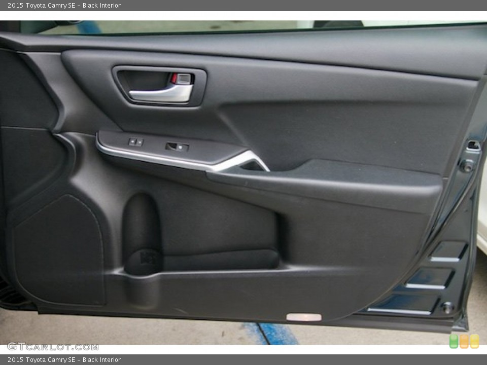 Black Interior Door Panel for the 2015 Toyota Camry SE #107199290