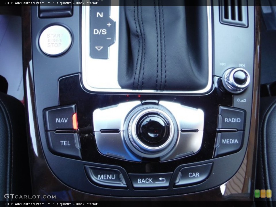 Black Interior Controls for the 2016 Audi allroad Premium Plus quattro #107205439