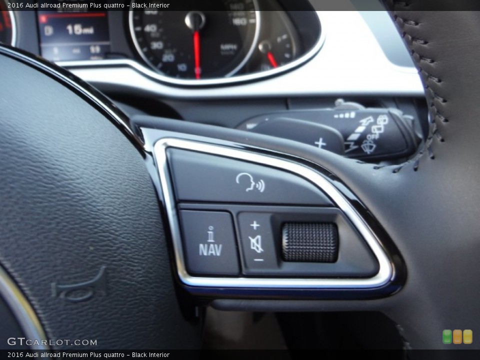 Black Interior Controls for the 2016 Audi allroad Premium Plus quattro #107205524
