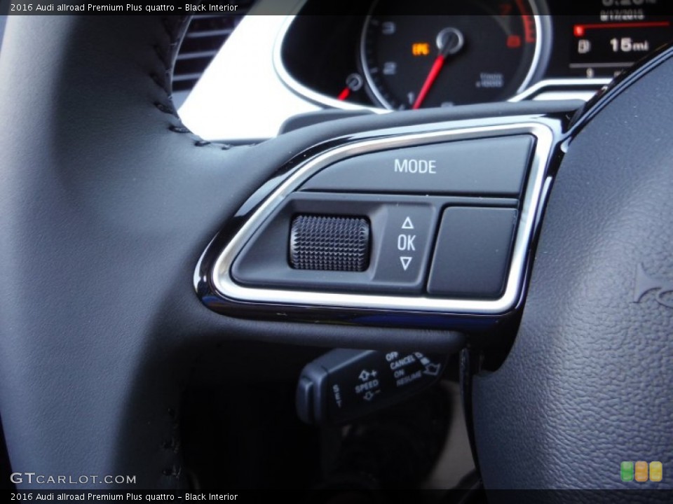 Black Interior Controls for the 2016 Audi allroad Premium Plus quattro #107205553