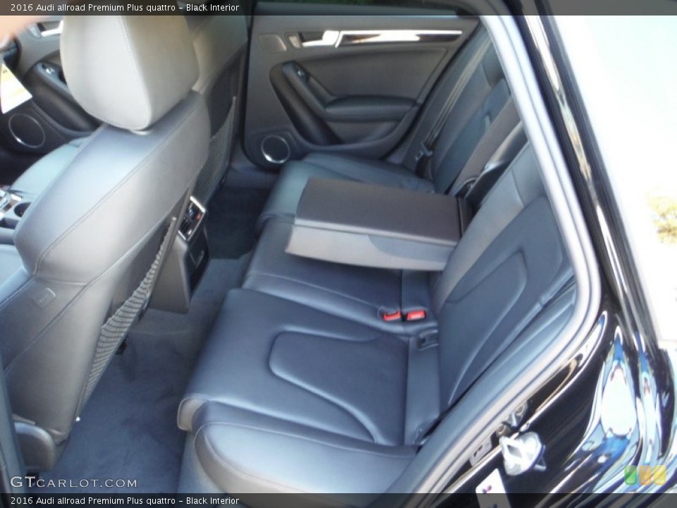 Black Interior Rear Seat for the 2016 Audi allroad Premium Plus quattro #107205579