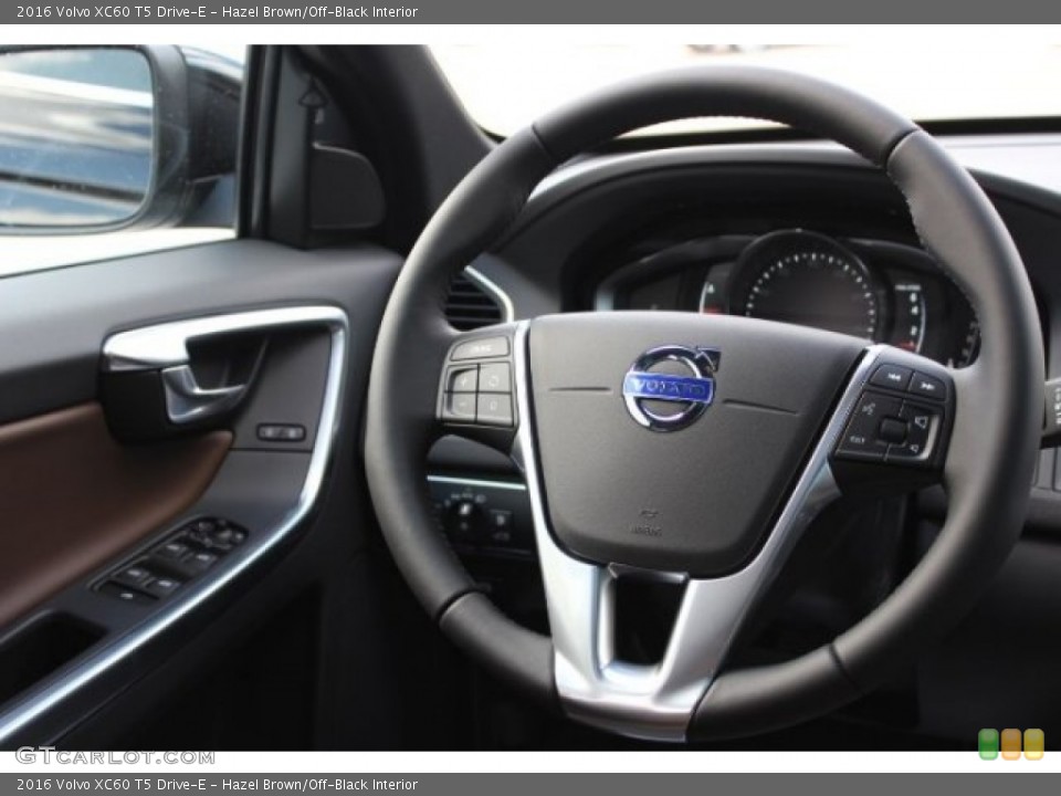 Hazel Brown/Off-Black Interior Steering Wheel for the 2016 Volvo XC60 T5 Drive-E #107209106