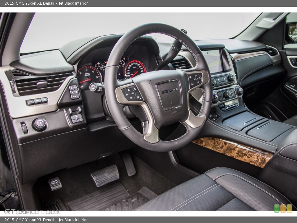 Jet Black Interior Prime Interior for the 2015 GMC Yukon XL Denali #107209712