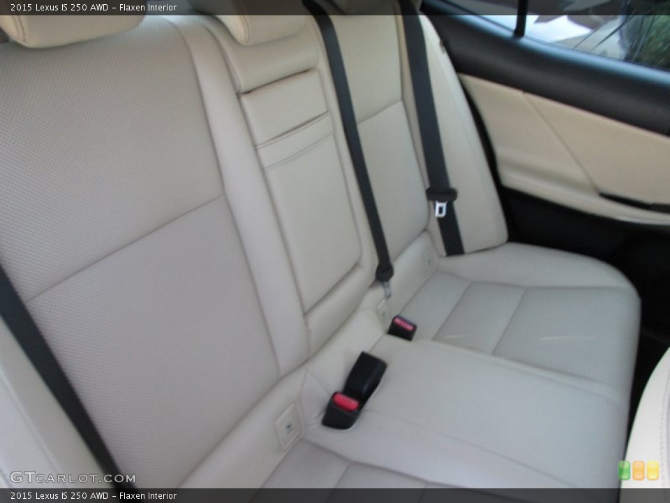 Flaxen Interior Rear Seat for the 2015 Lexus IS 250 AWD #107210780
