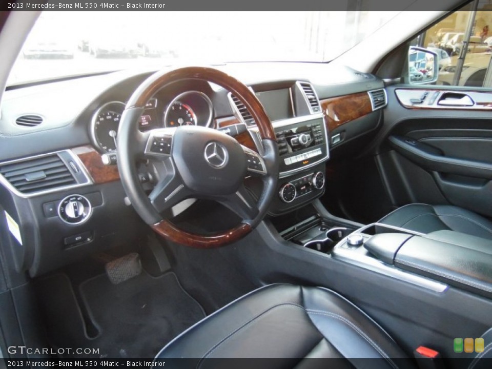 Black Interior Photo for the 2013 Mercedes-Benz ML 550 4Matic #107213411