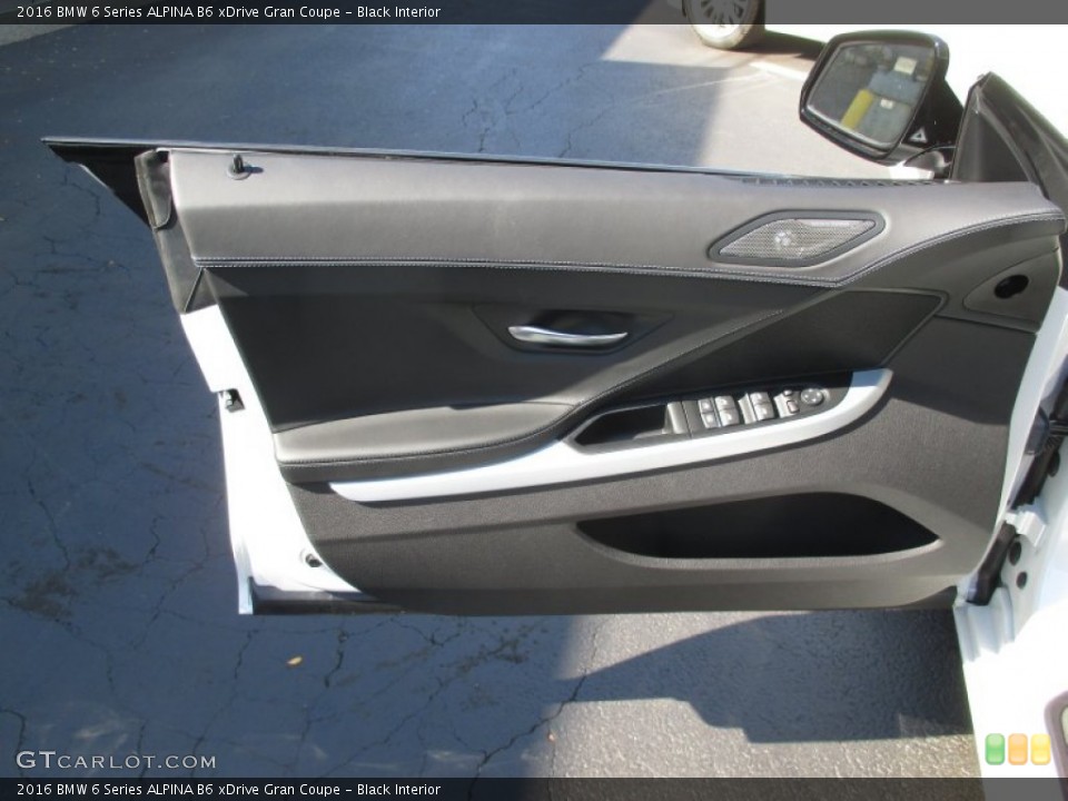 Black Interior Door Panel for the 2016 BMW 6 Series ALPINA B6 xDrive Gran Coupe #107220287
