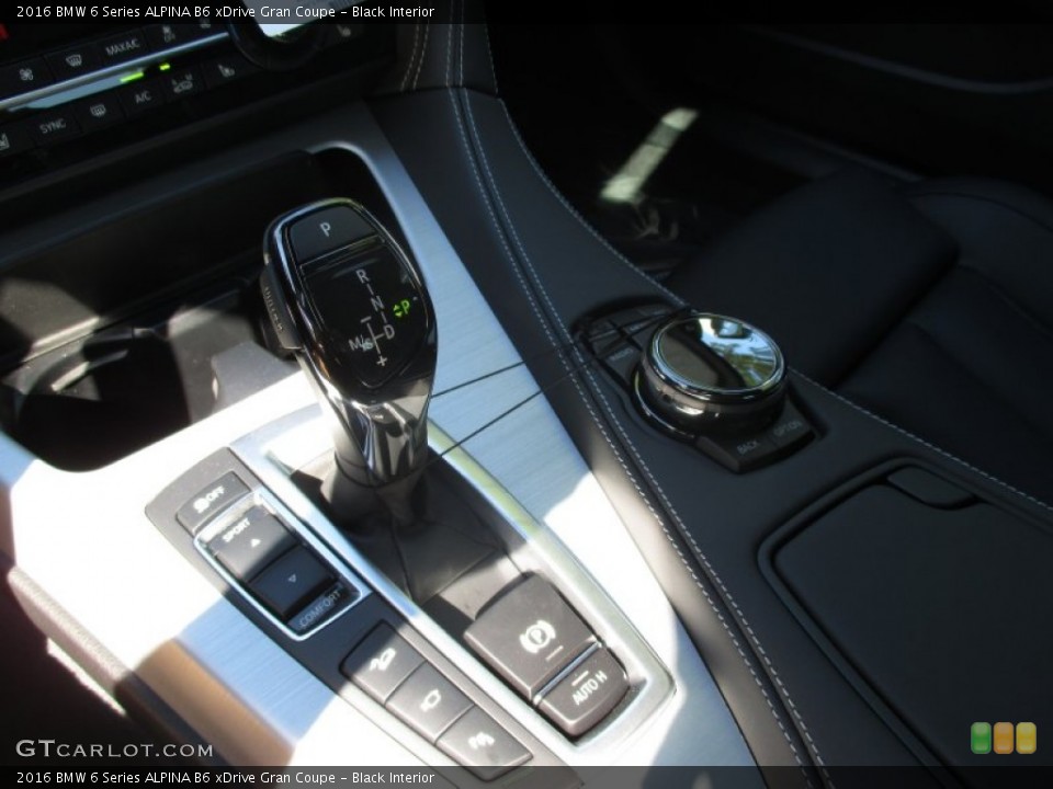 Black Interior Transmission for the 2016 BMW 6 Series ALPINA B6 xDrive Gran Coupe #107220443