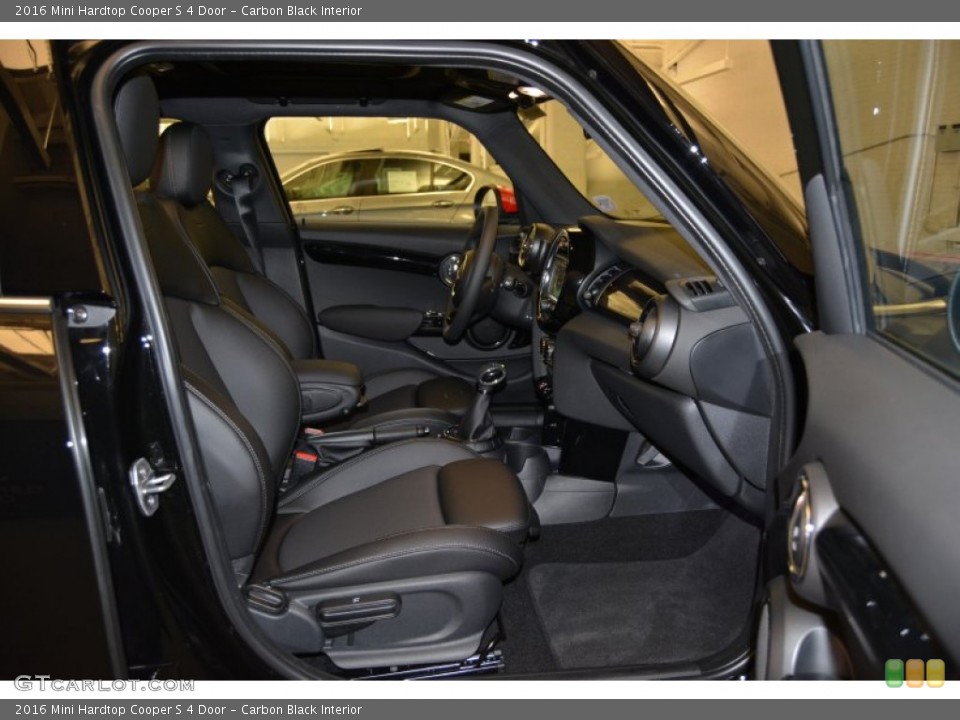 Carbon Black Interior Front Seat for the 2016 Mini Hardtop Cooper S 4 Door #107224157