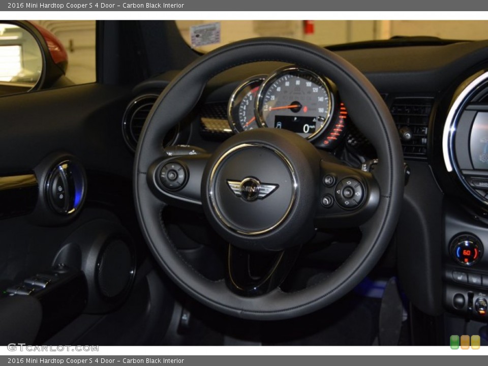 Carbon Black Interior Steering Wheel for the 2016 Mini Hardtop Cooper S 4 Door #107224274
