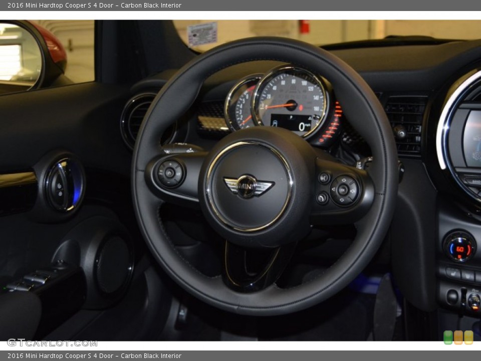 Carbon Black Interior Steering Wheel for the 2016 Mini Hardtop Cooper S 4 Door #107224274