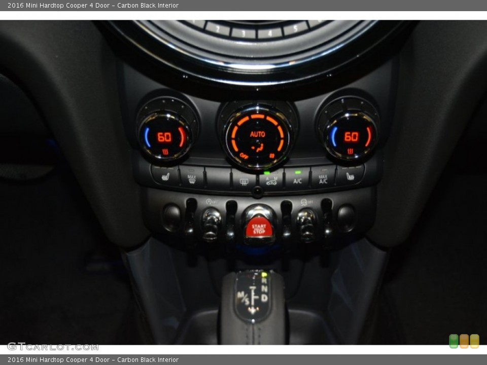 Carbon Black Interior Controls for the 2016 Mini Hardtop Cooper 4 Door #107225846