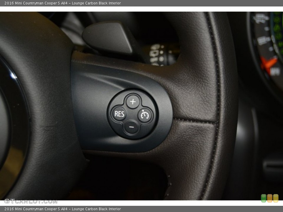 Lounge Carbon Black Interior Controls for the 2016 Mini Countryman Cooper S All4 #107226413
