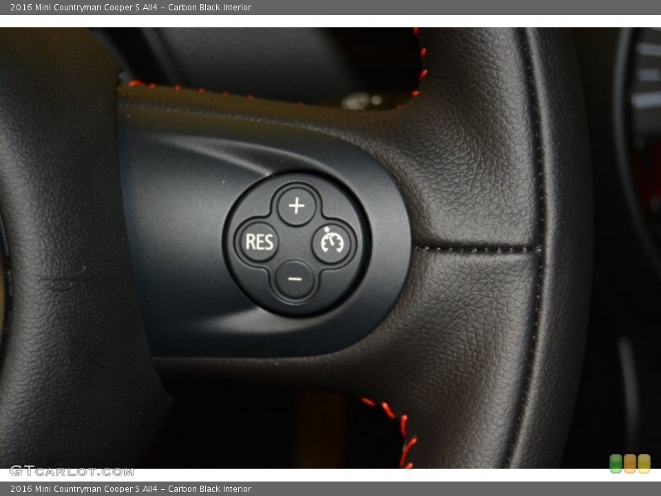 Carbon Black Interior Controls for the 2016 Mini Countryman Cooper S All4 #107226929