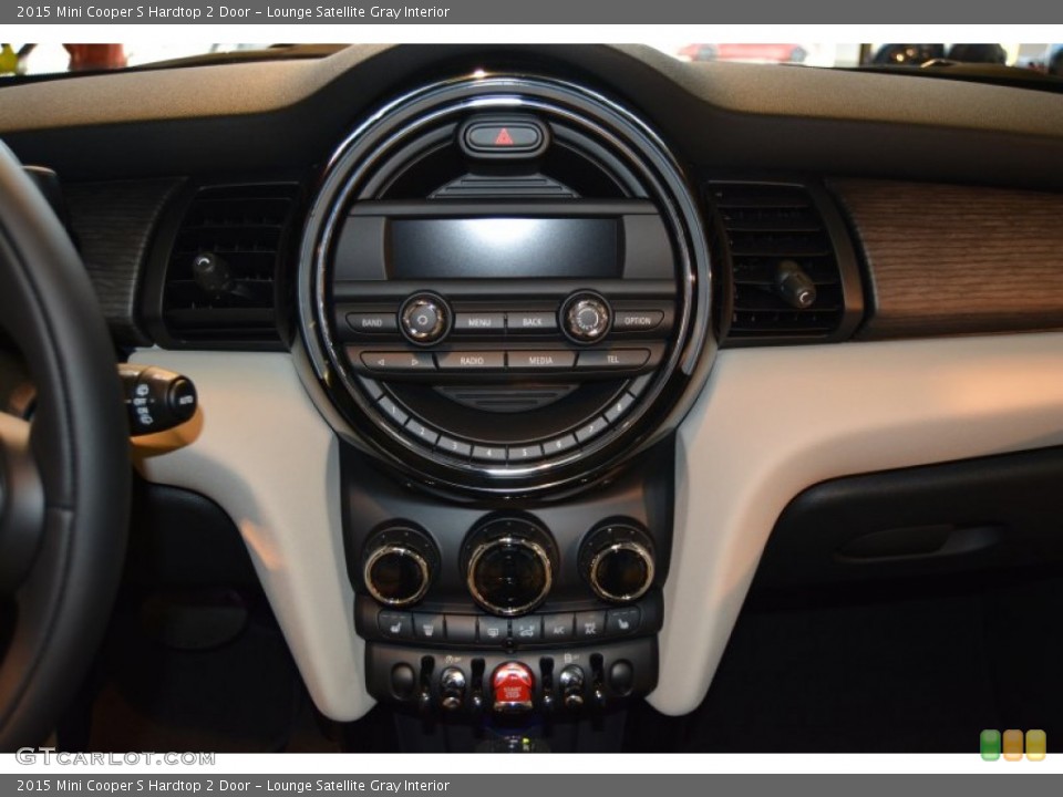 Lounge Satellite Gray Interior Controls for the 2015 Mini Cooper S Hardtop 2 Door #107229857