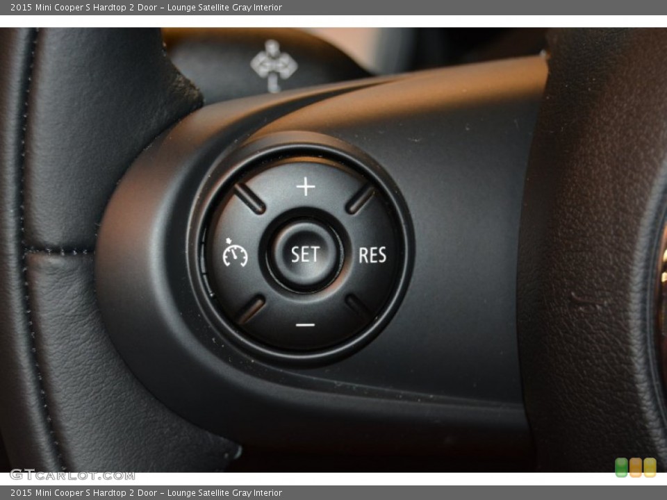 Lounge Satellite Gray Interior Controls for the 2015 Mini Cooper S Hardtop 2 Door #107229944