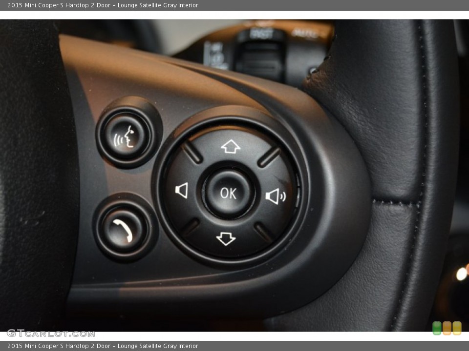 Lounge Satellite Gray Interior Controls for the 2015 Mini Cooper S Hardtop 2 Door #107229998