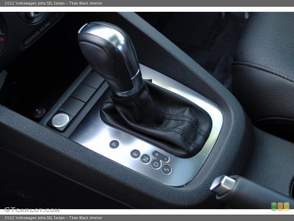Titan Black Interior Transmission for the 2012 Volkswagen Jetta SEL Sedan #107230766