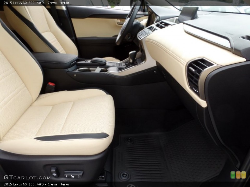 Creme Interior Photo for the 2015 Lexus NX 200t AWD #107233022