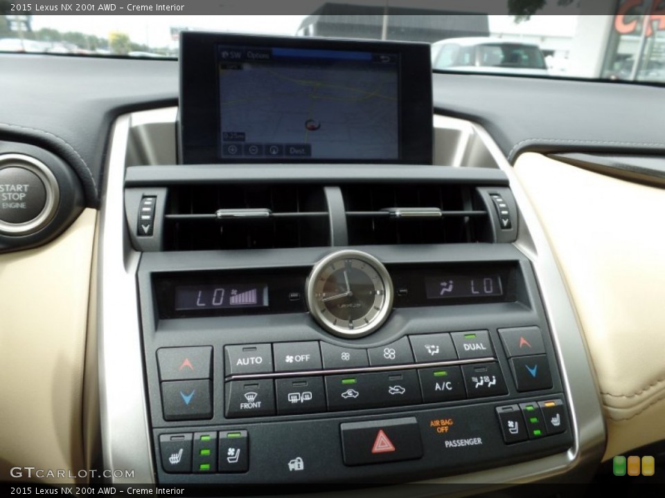 Creme Interior Controls for the 2015 Lexus NX 200t AWD #107233121