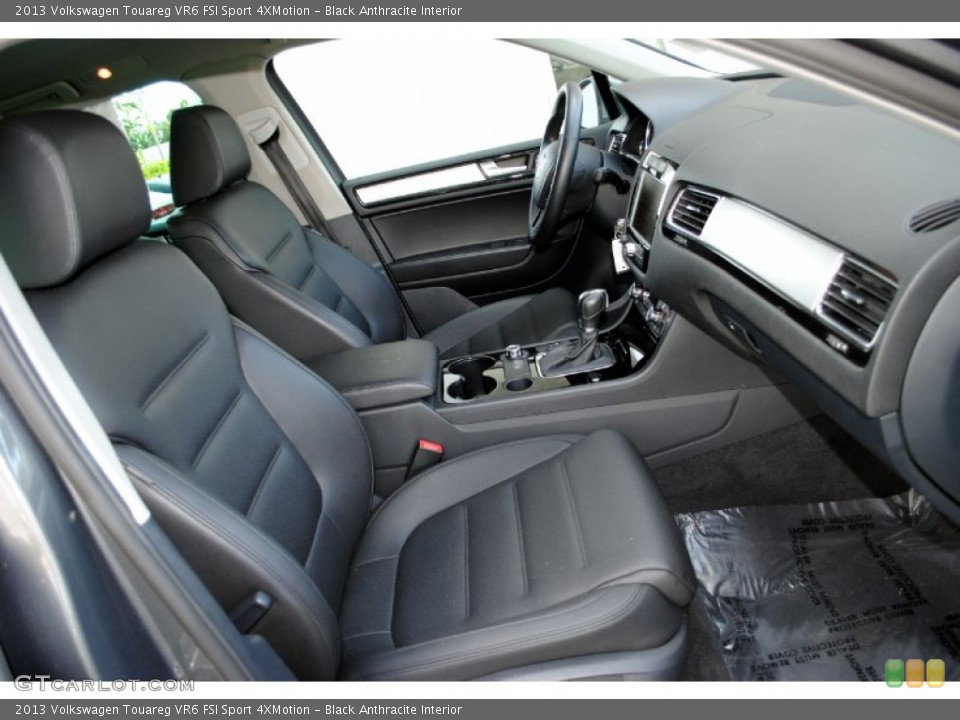 Black Anthracite Interior Front Seat for the 2013 Volkswagen Touareg VR6 FSI Sport 4XMotion #107233574