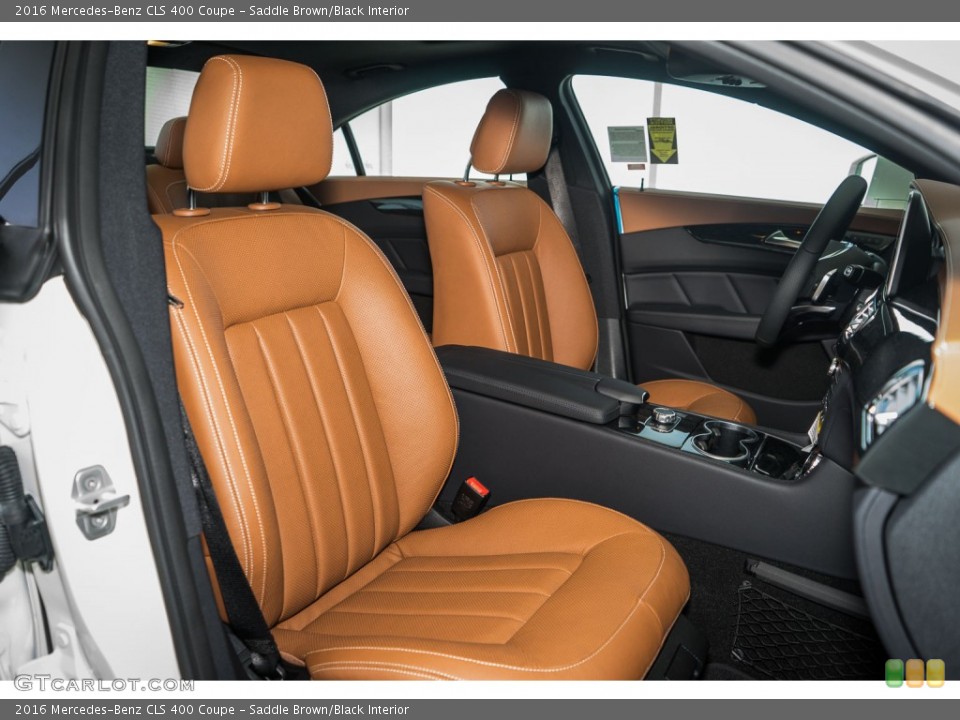 Saddle Brown/Black Interior Photo for the 2016 Mercedes-Benz CLS 400 Coupe #107237033