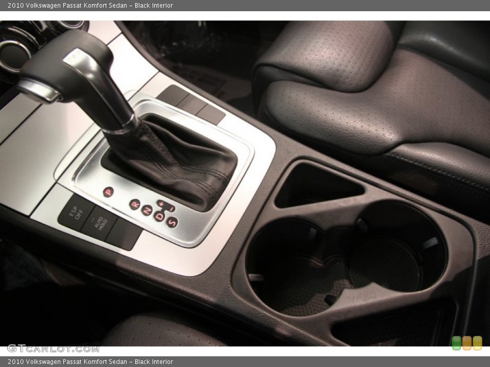 Black Interior Transmission for the 2010 Volkswagen Passat Komfort Sedan #107238845