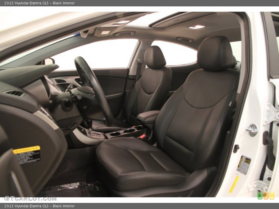 Black Interior Photo for the 2013 Hyundai Elantra GLS #107239100