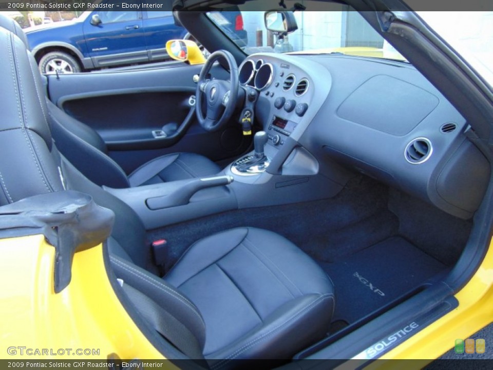 Ebony Interior Photo for the 2009 Pontiac Solstice GXP Roadster #107240769