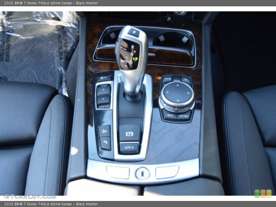Black Interior Transmission for the 2015 BMW 7 Series 740Ld xDrive Sedan #107241161