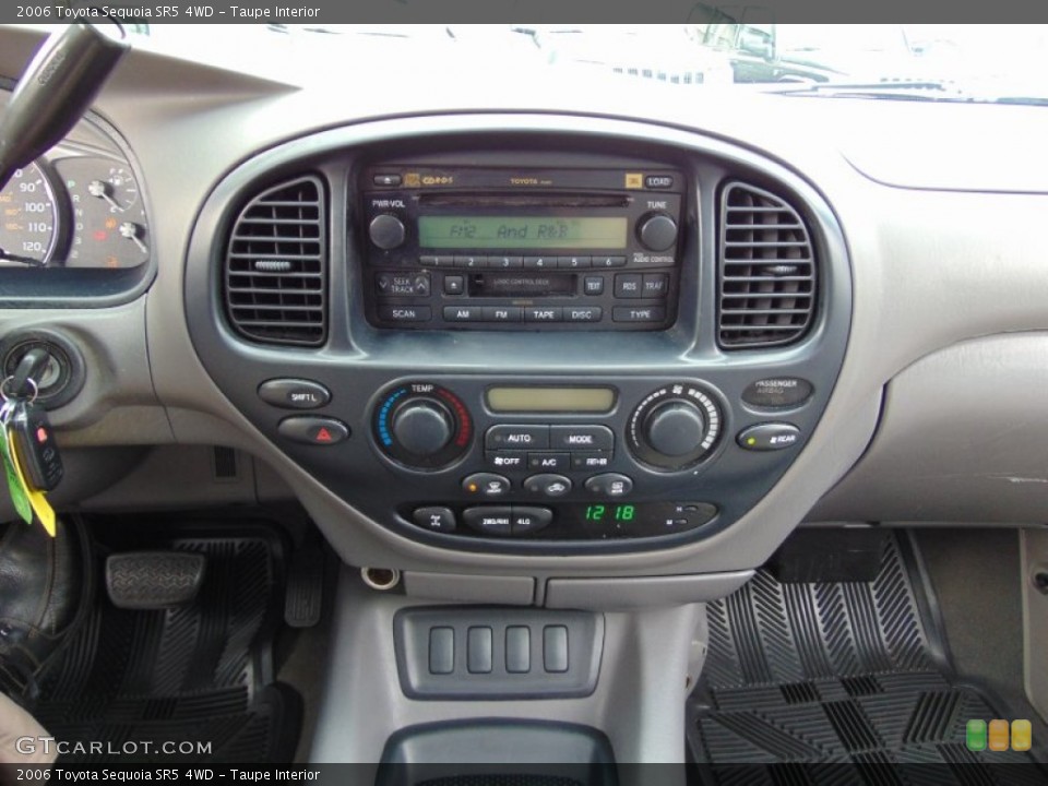 Taupe Interior Controls for the 2006 Toyota Sequoia SR5 4WD #107241638