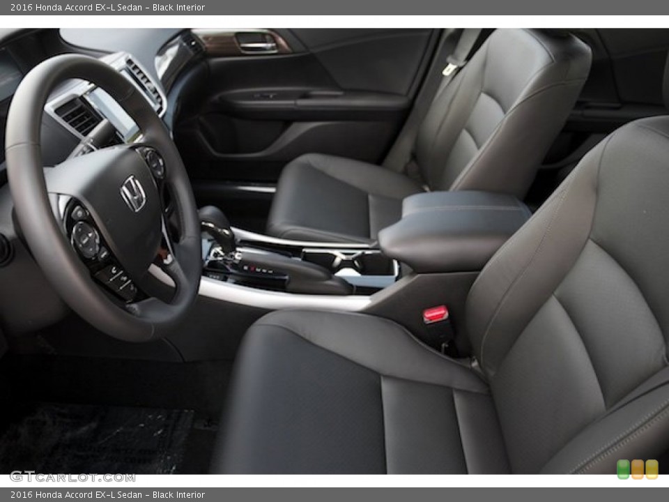 Black Interior Photo for the 2016 Honda Accord EX-L Sedan #107249282