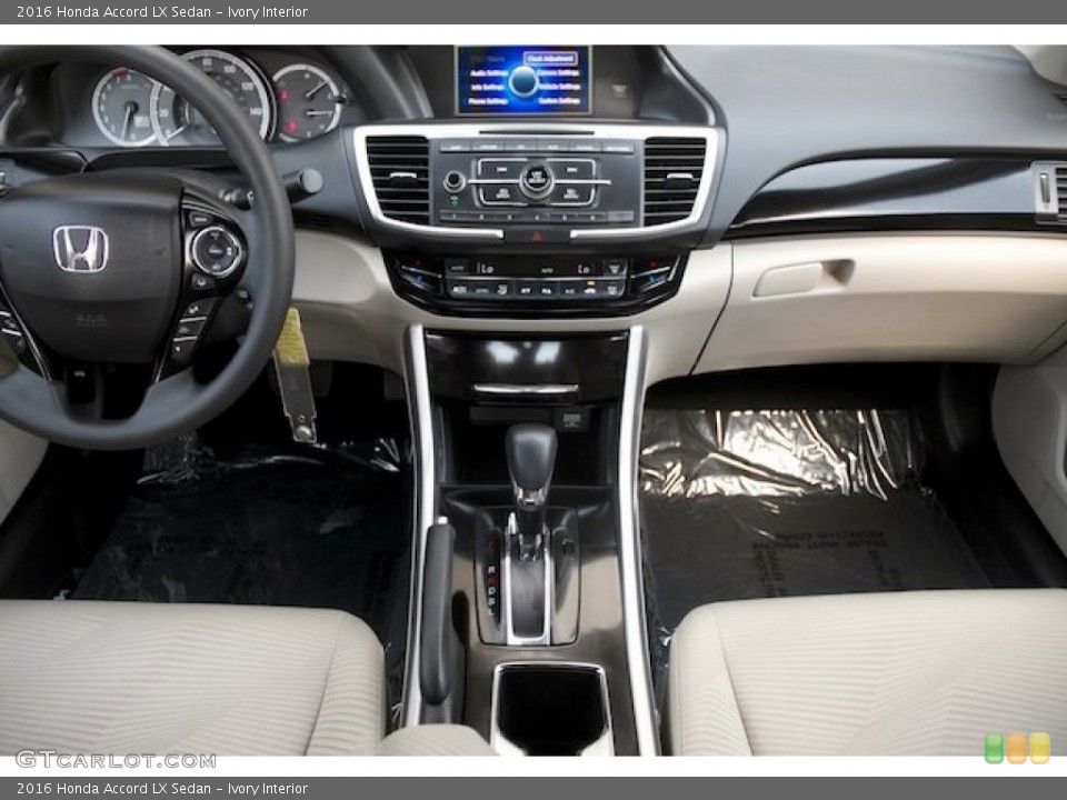 Ivory Interior Dashboard for the 2016 Honda Accord LX Sedan #107249678