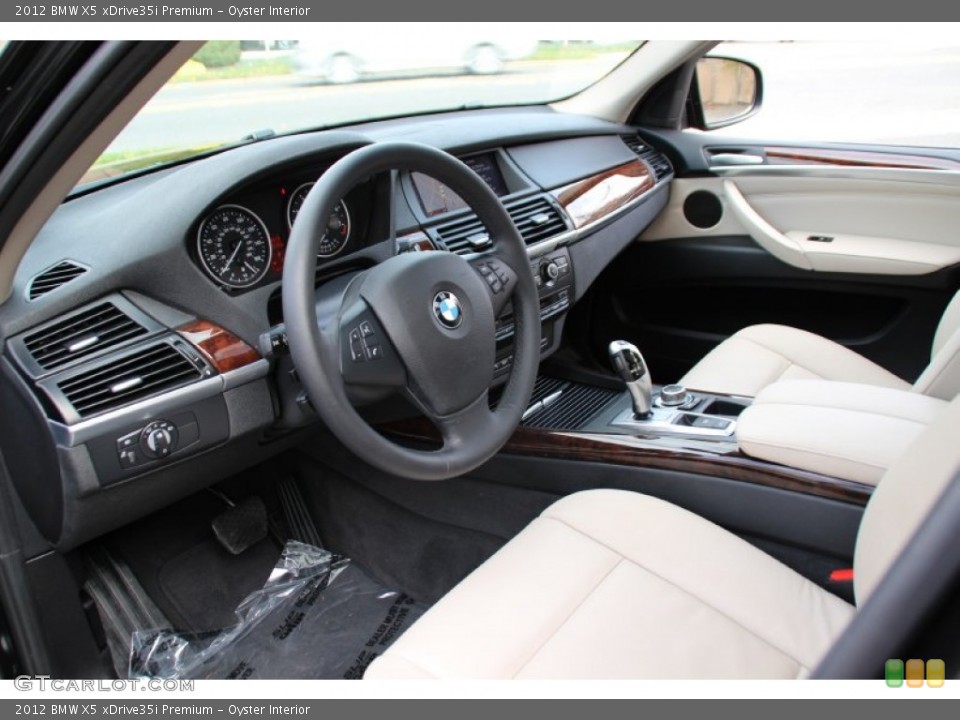 Oyster Interior Photo for the 2012 BMW X5 xDrive35i Premium #107253074