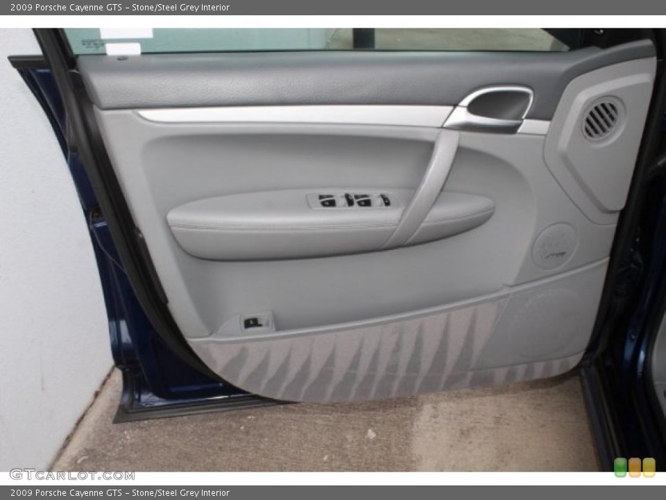 Stone/Steel Grey Interior Door Panel for the 2009 Porsche Cayenne GTS #107254031