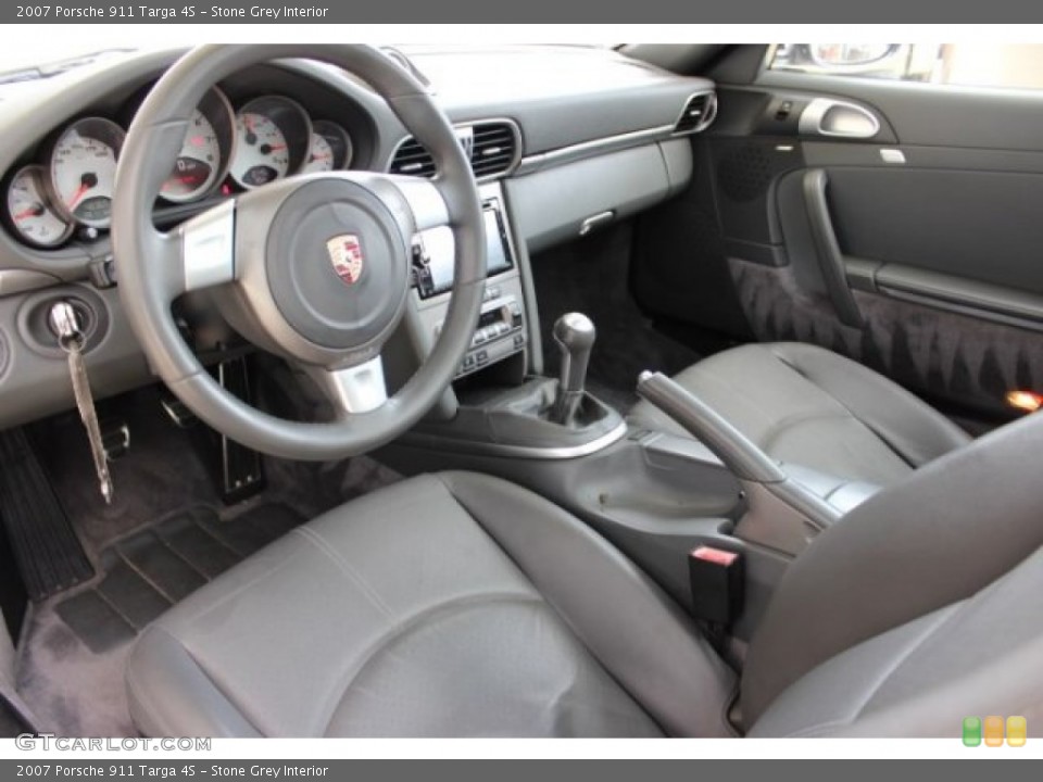 Stone Grey Interior Photo for the 2007 Porsche 911 Targa 4S #107254880