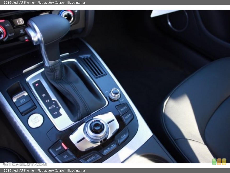 Black Interior Transmission for the 2016 Audi A5 Premium Plus quattro Coupe #107259461
