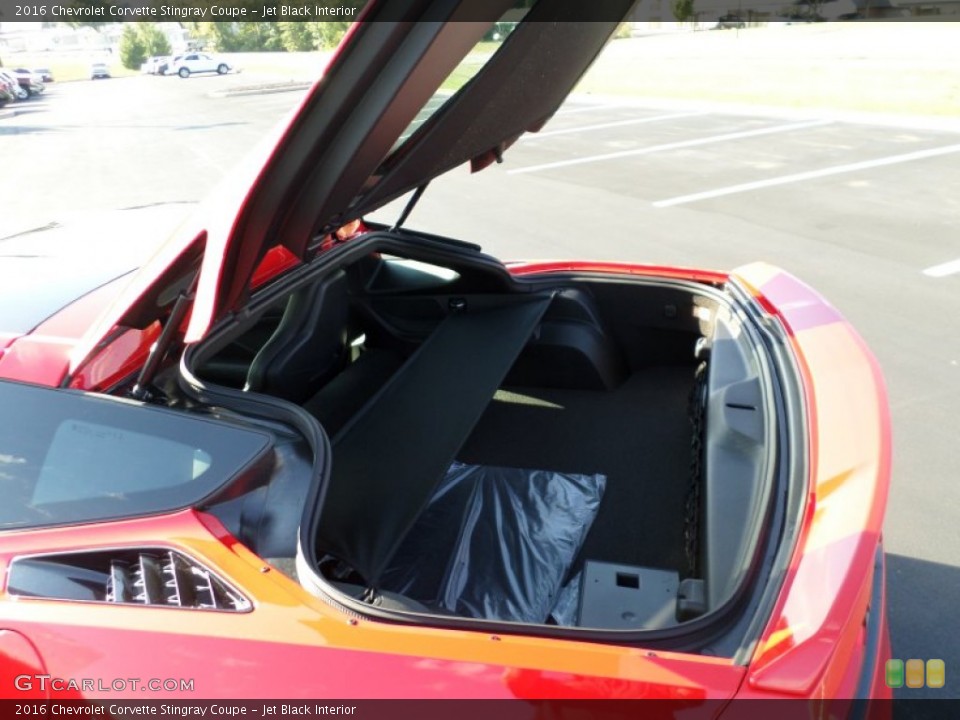 Jet Black Interior Trunk for the 2016 Chevrolet Corvette Stingray Coupe #107264549