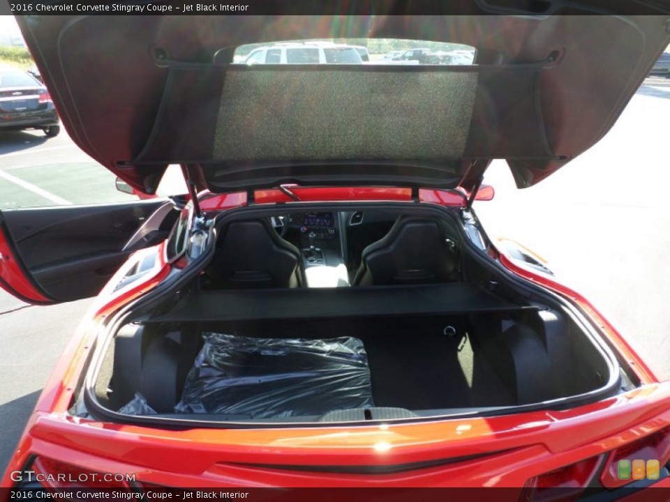 Jet Black Interior Trunk for the 2016 Chevrolet Corvette Stingray Coupe #107264555