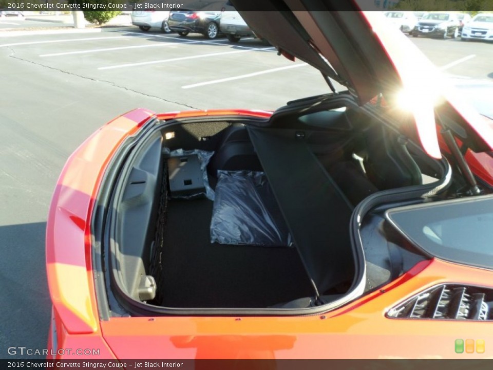 Jet Black Interior Trunk for the 2016 Chevrolet Corvette Stingray Coupe #107264564