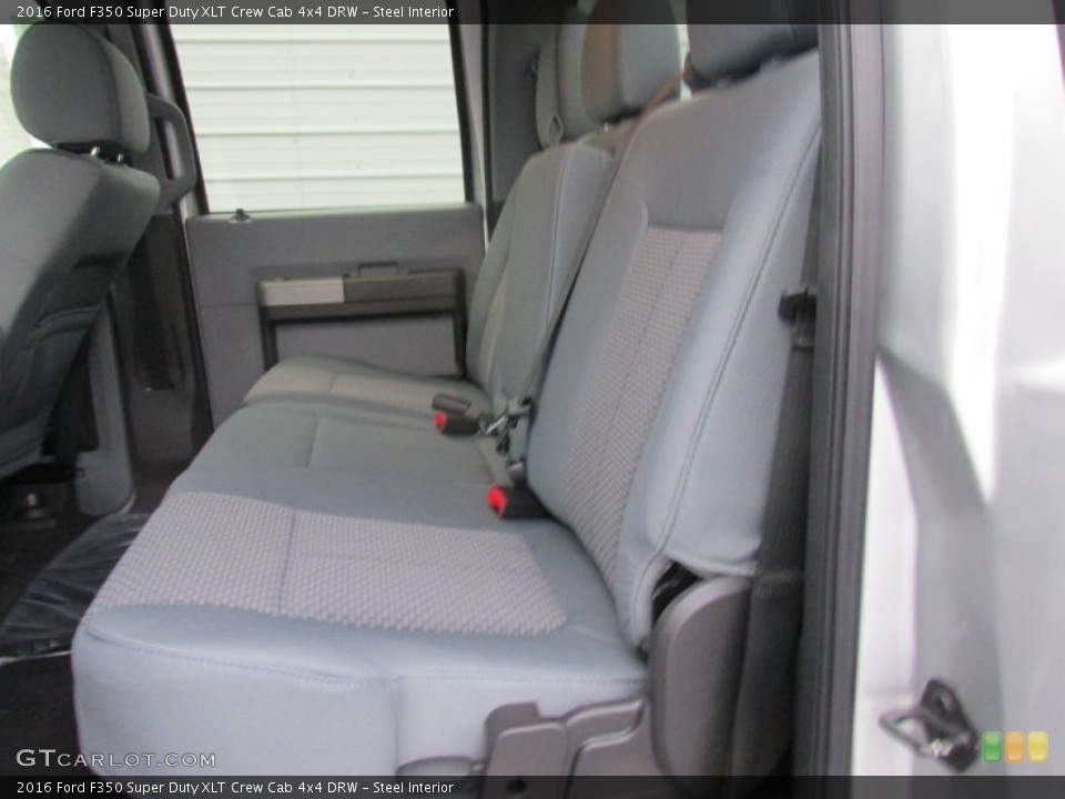 Steel Interior Rear Seat for the 2016 Ford F350 Super Duty XLT Crew Cab 4x4 DRW #107269784