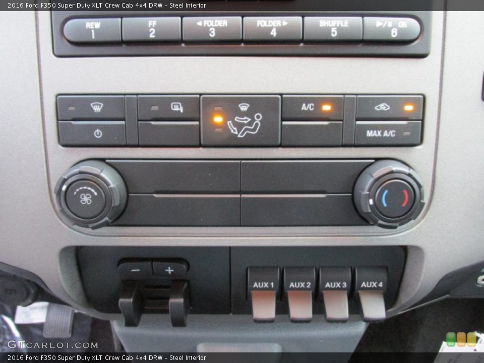 Steel Interior Controls for the 2016 Ford F350 Super Duty XLT Crew Cab 4x4 DRW #107269992