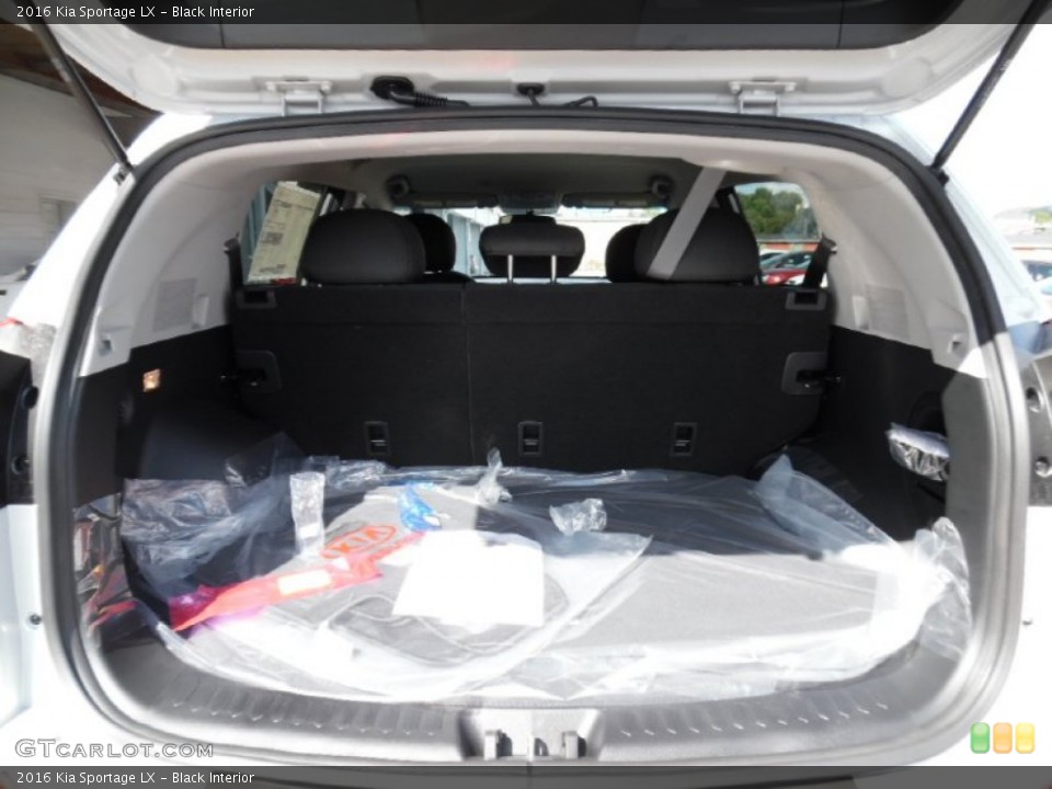 Black Interior Trunk for the 2016 Kia Sportage LX #107275160