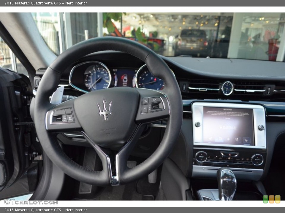 Nero Interior Dashboard for the 2015 Maserati Quattroporte GTS #107275220
